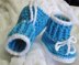 56-Ribbed Baby Booties
