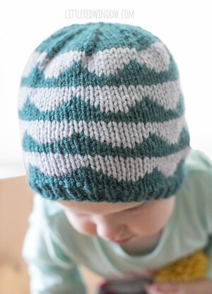 Simple Scallop Hat