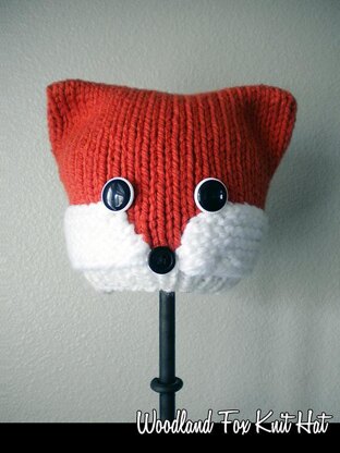 Woodland Fox Knit Hat