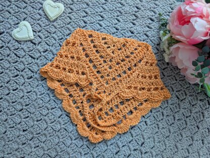 Crochet Lovely Cottage Bandana Pattern