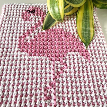 Flamingo Washcloth