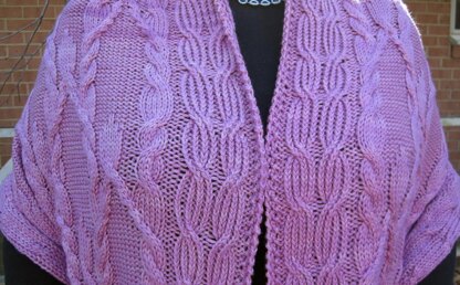 Warm Birr Pocket Shawl