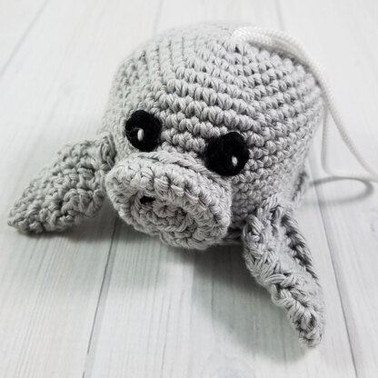 Mia the Manatee Scrubby Amigurumi