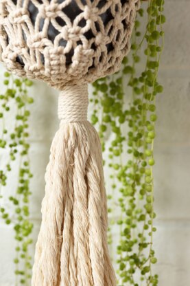 Wool Couture Beaded Plant Hanger Macrame Kit