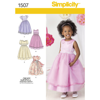 Simplicity Sewing Pattern S9503 Children's Dresses - Sew Irish