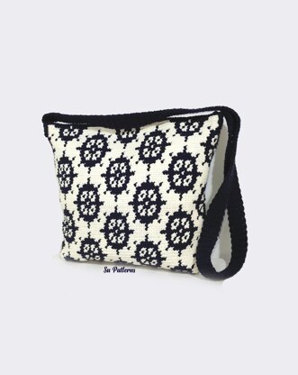 Ships Wheels Tapestry Crochet Bag Pattern