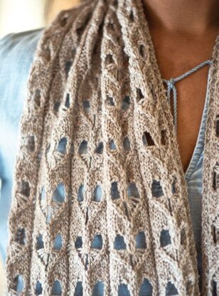 Rosings Cowl in Berroco Skye - 398-2 - Downloadable PDF