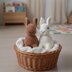 Crochet Baby Rabbit Realistic Bunny