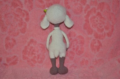 Rosy the sheep doll