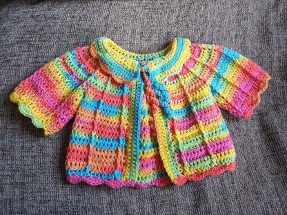 Rainbow cardigan