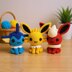 Vaporeon, Jolteon & Flareon