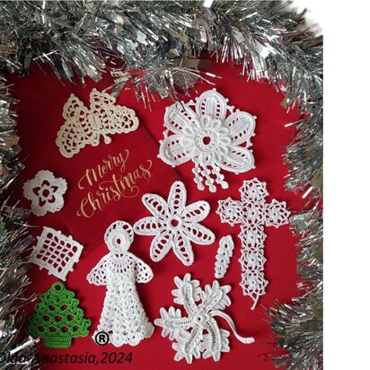 Christmas crochet decor 16
