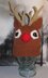 RUDOLPH REINDEER CHRISTMAS BEANIE HAT