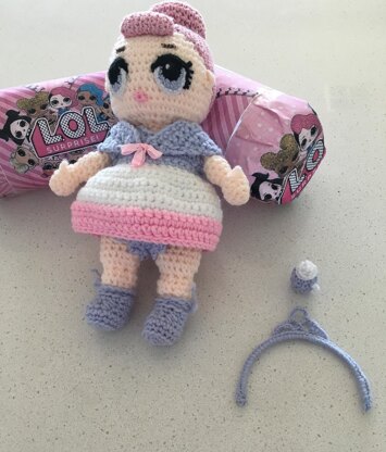 Crochet - L.O.L inspired doll