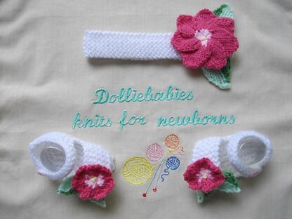 37. Baby/Doll Headband & Sandals