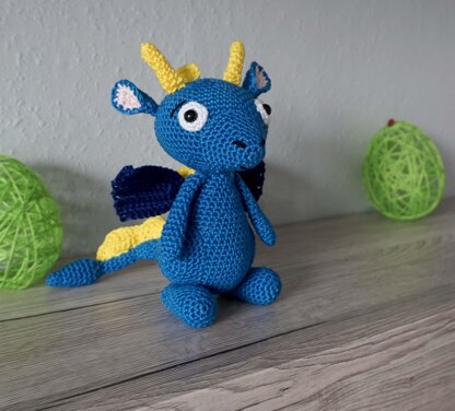 Häkelanleitung für den Amigurumi Drachen Tyson!