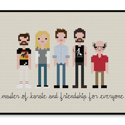 The Gang - PDF Cross Stitch Pattern