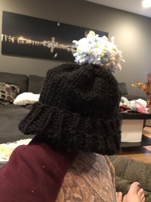 Simple Chunky Knit Hat