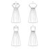 New Look Misses' Knit Dresses N6751 - Paper Pattern, Size A (10-12-14-16-18-20-22)