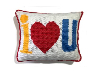 I Heart U Pillow