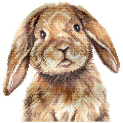 Creative World of Crafts Bunny Cross Stitch Kit