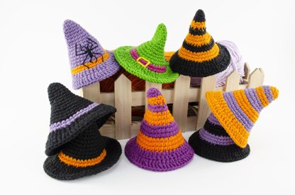 Crochet Halloween Witch Hat