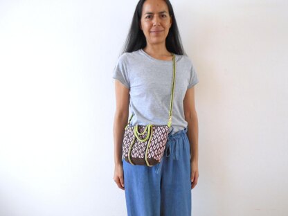 Iris Tapestry Bag