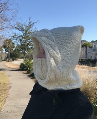 Alpine Frost Hoodie Cowl