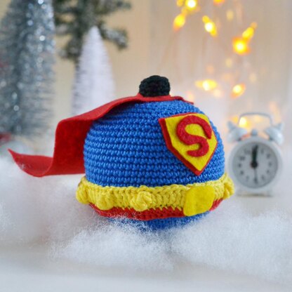 Superman Christmas ball