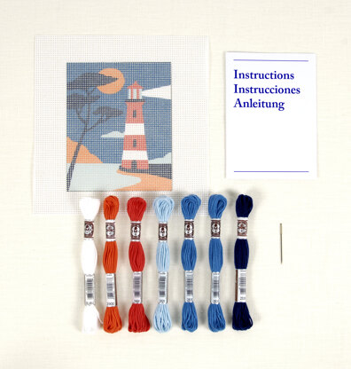 DMC Lighthouse Tapestry Kit - 12 x 15cm