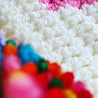 Rainbow Cuddles Baby Blanket