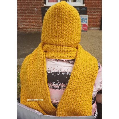 Amber Woods Hooded Scarf
