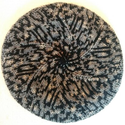 Animal Print Beret #117