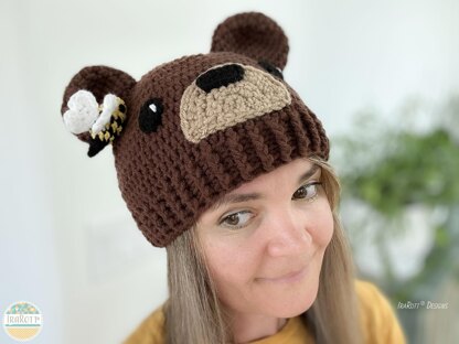 Bean The Bear With Bee Hat