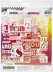 Carabelle Studio Art Printing Square Rubber Texture Plate - Vintage Collage