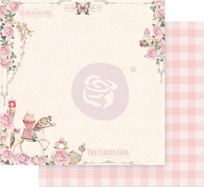 Prima Marketing Dulce By Frank Garcia Double-Sided Cardstock 12"X12" 10/Pkg - Let's Go To The Circus