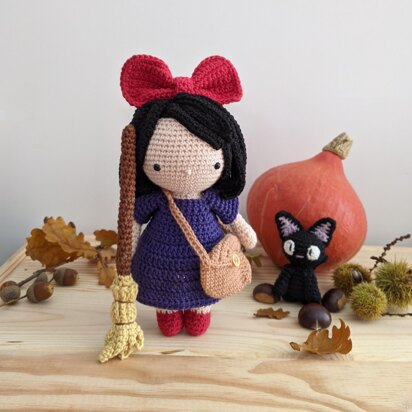 Chibi little witch - amigurumi pattern