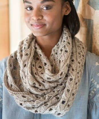 Rosings Cowl in Berroco Skye - 398-2 - Downloadable PDF