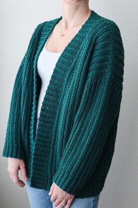 Cavalcade Cardigan Crochet pattern by Tanya Johnson | LoveCrafts