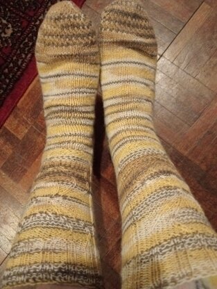 Wasp Spider socks