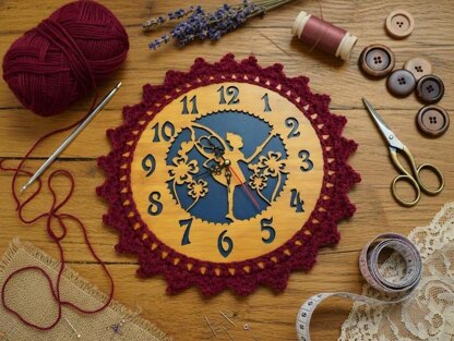 Crochet Clock Pdf + Video Tutorials