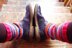 Slouchy Stripes Boot Socks