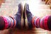 Slouchy Stripes Boot Socks