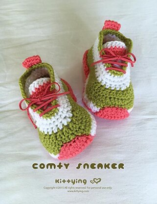 Comfy Toddler Crochet Sneakers