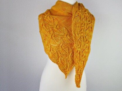 The Sunflowers shawl