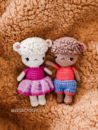 TUTORIEL CROCHET BOUDY in English - pattern tutorial pdf amigurumi easy sheep lamb animal