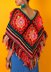 Flower Patch Poncho - Free Crochet Pattern in Paintbox Yarns Wool Mix Chunky