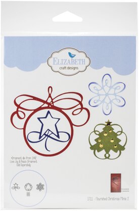 Elizabeth Craft Designs Elizabeth Craft Metal Die - Flourished Christmas Minis 2