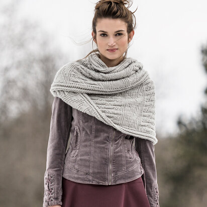 Holland Wrap in Blue Sky Fibers Extra - 202019 - Downloadable PDF