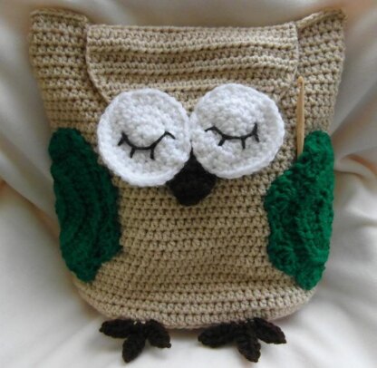 'Owl help you' project bag 